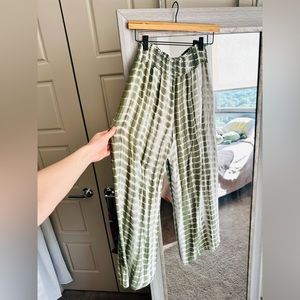 wide leg linen pants